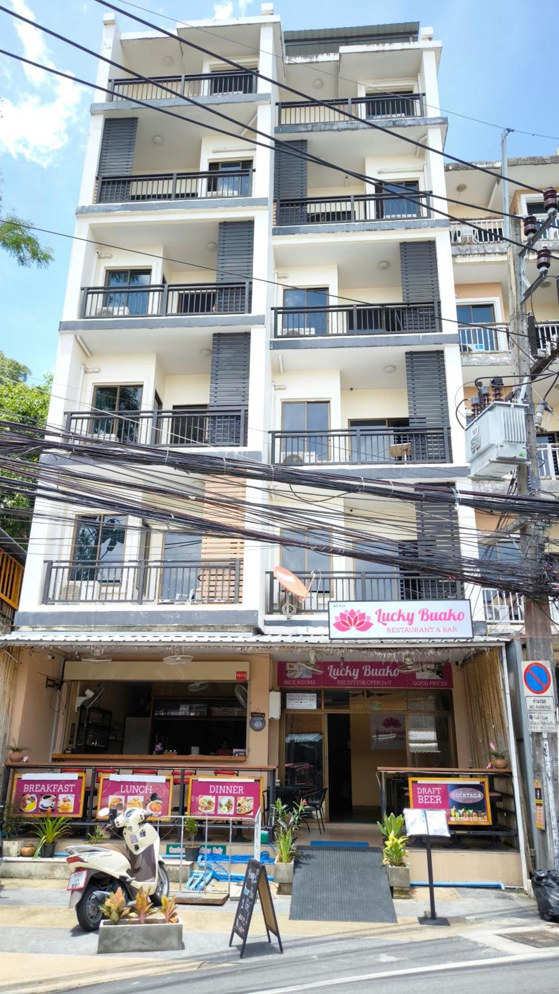 Lucky Buako Hotel Patong Exterior foto